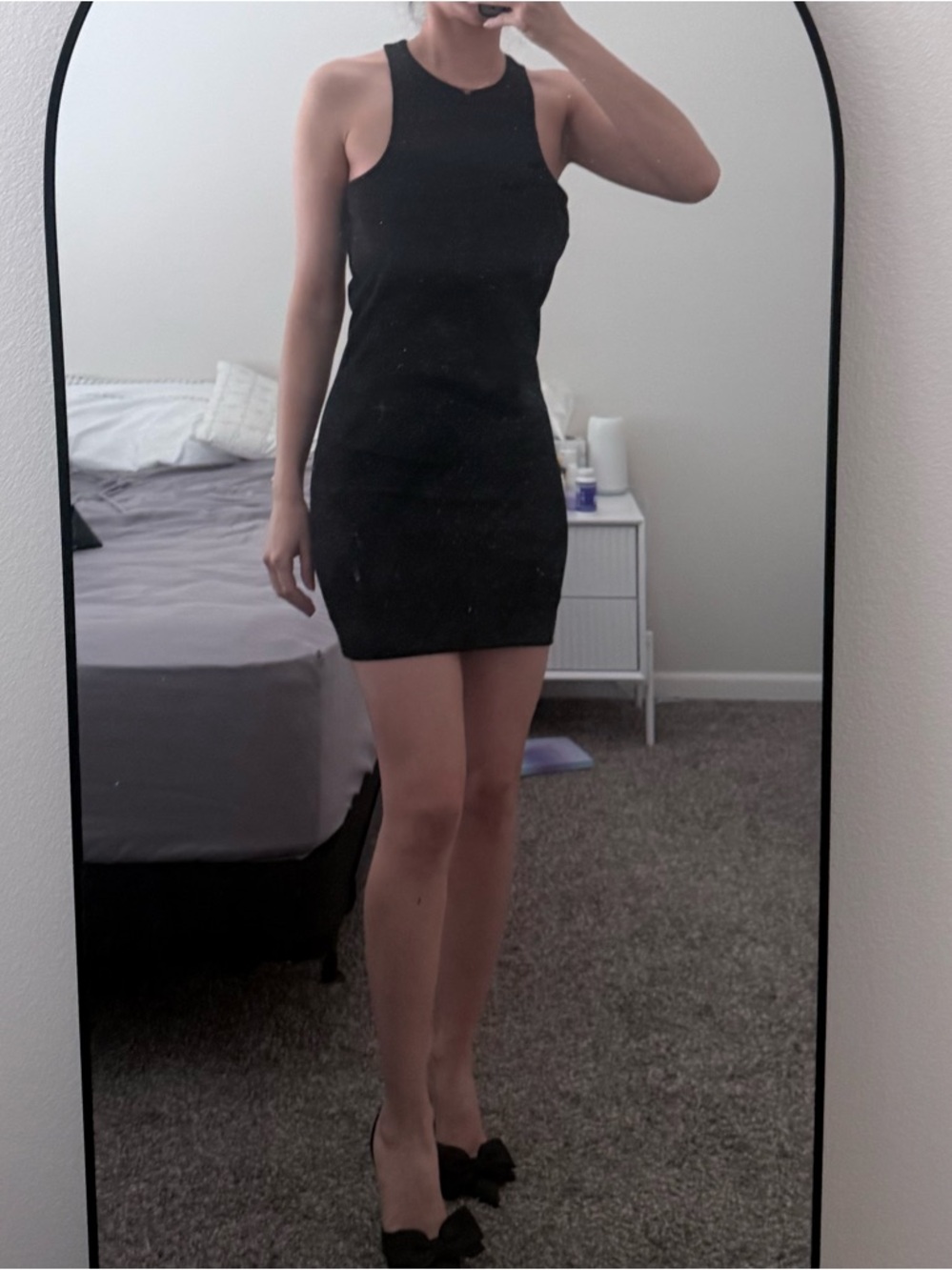 Mavi Black Sleeveless Mini Dress